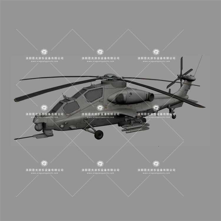 繁昌武装直升机3D模型